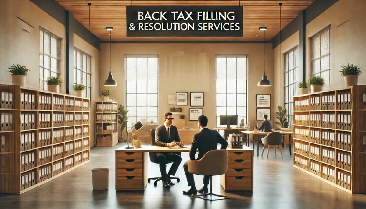 Image showing Back Tax Filing & Resolution Services