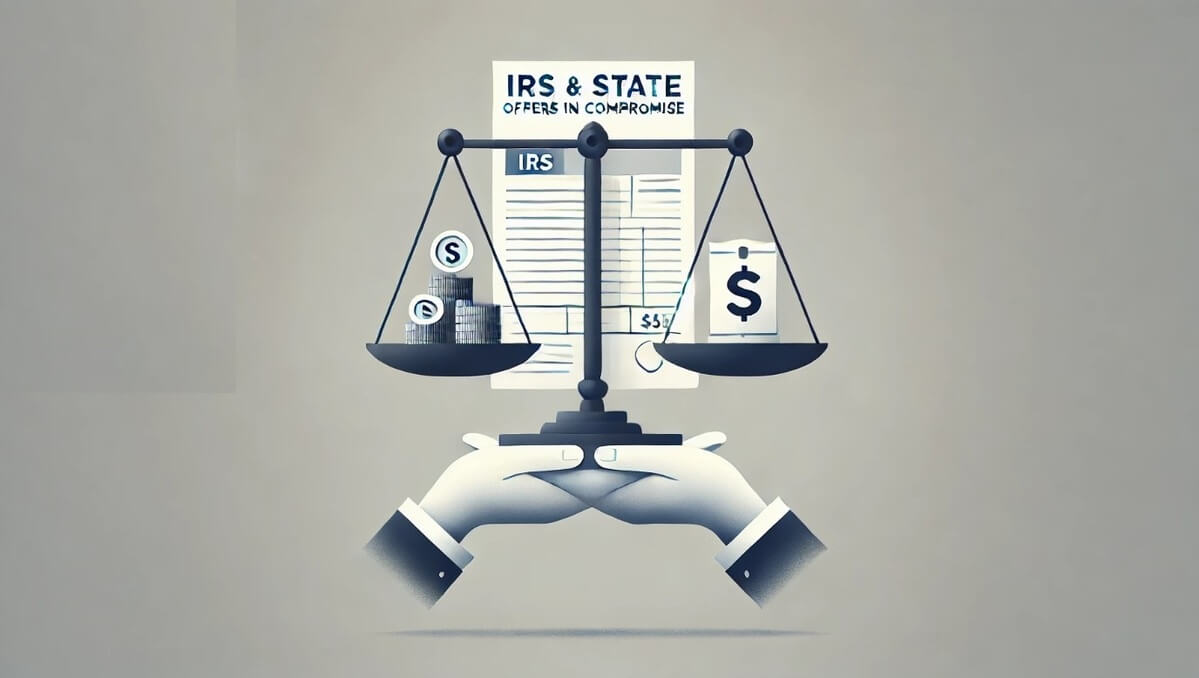 Icon representing IRS and State Offers in Compromise